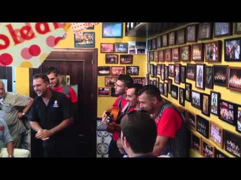 Fran Romero Curri en la taberna el repique con los ratos ca