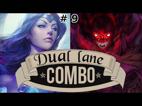 Dota 2 Dual-Lane Action mit NiceTry #9 | Mirana + Shadow Demon (German)