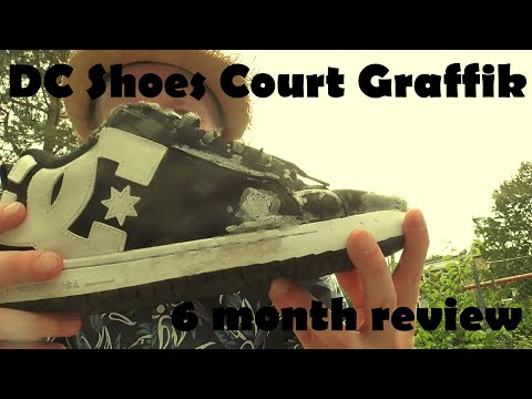 SkRating - DC Shoes Court Graffik 6 month Review