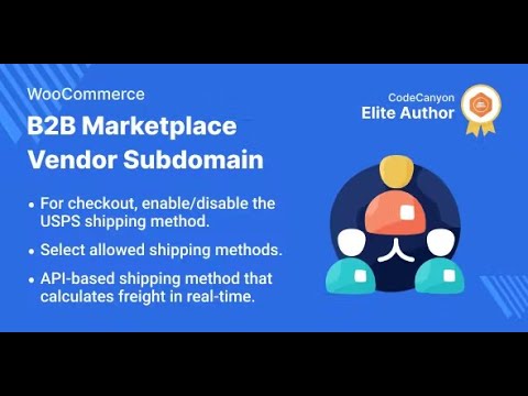 B2B Marketplace Vendor Subdomain for WooCommerce By Webkul