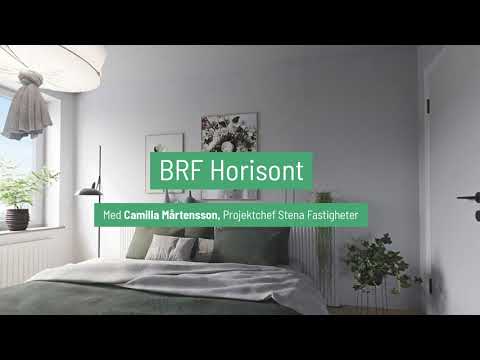 Film inredning brf Horisont i Vega