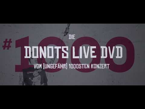 DONOTS Live DVD  - "Das (ungefähr) 1000ste Konzert"