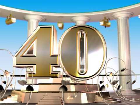 40 лет футаж