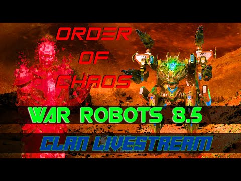 War Robots 8.6 Livestream! Clan battles & Time drops! - 12/4/2022