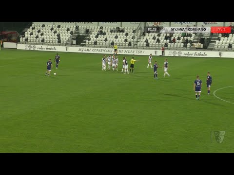 Futbal Spartak Myjava - KFC Komárno 28. kolo 2. ligy