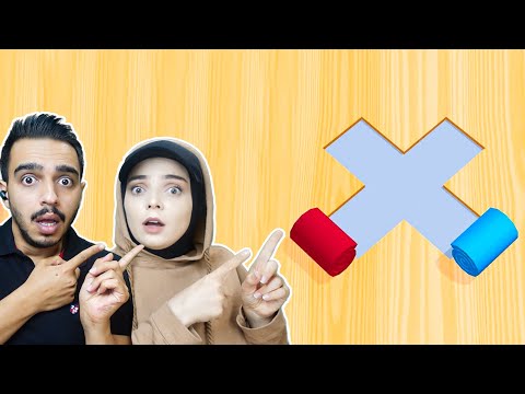 CHOOSE THE RIGHT COLOR AND COMPLETE THE SHAPE!! 😱 Color Roll 3D