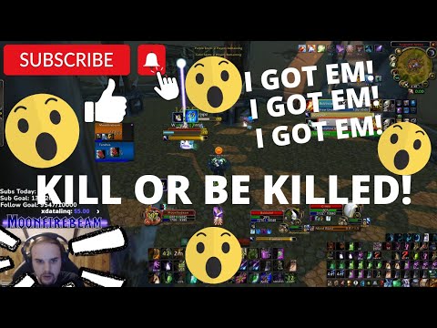 KILL OR BE KILLED! TBC Gladiator Moonkin PvP | 2v2 Arena | Boomkin/Ele Shaman vs DPriest Mage