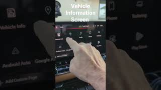 2023 Chevy Colorado GMC Canyon how to vehicle information screen tutorial.