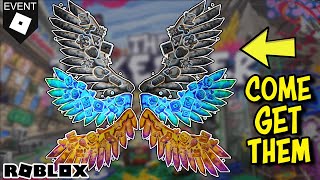 🔴LAUNCHING WINGS (Hype, Velocity, Genius) FOR THE TAKEOVER EVENT - Roblox FREE ITEMS!