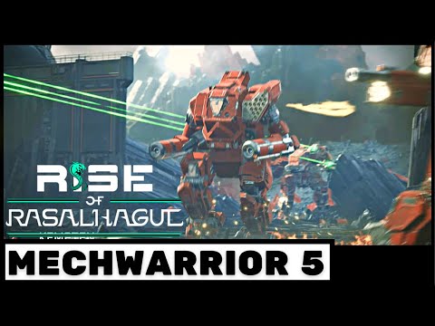 Mechwarrior 5 Mercenaries RISE OF RASALHAGUE END CINEMATIC