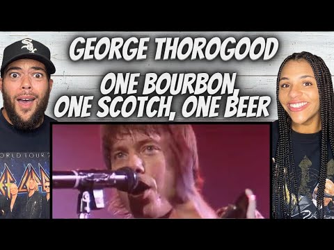THAT GUITAR!| FIRST TKIME HEARING George Thorogood   One Bourbon , One Scotch , One Beer REACTION