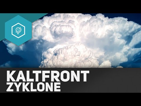 Cyclone migration: The cold front - passage of a cyclone 4