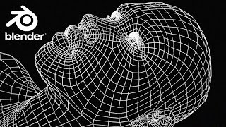Turn Any Object Into a Wireframe in Blender!