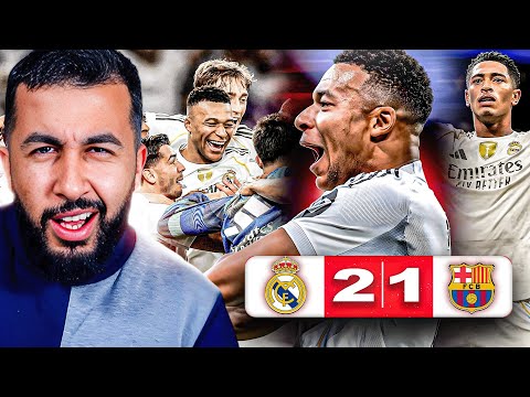 WE FINALLY DID IT.. | REAL MADRID 2-1 BARCELONA REACTION!