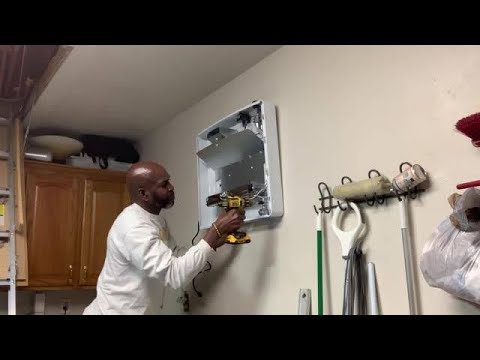 Installing a Mr. Heater Blue Flame in our Garage (Natural Gas)
