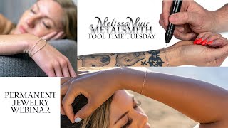 Permanent Jewelry - Everything You Need To Know - Webinar Replay Nov 16 2022 Melissa Muir & Sunstone