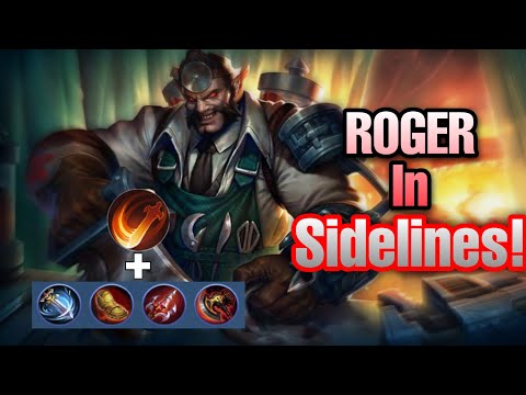 ROGER WITH EXECUTE | Roger Is Best Sidelaner? |  Roger Best Build 2021 Mobile Legends
