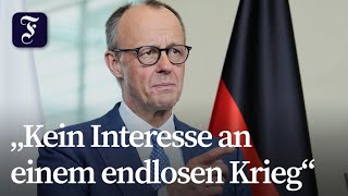 Kanzler sieht Risiken eines langen Konflikts