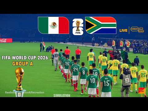 MÉXICO vs SUDÁFRICA | Copa Mundial de la FIFA 2026 | Simulación completa del partido en PES 2021