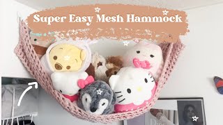 I Made A Mesh Hammock, here’s how you can too!