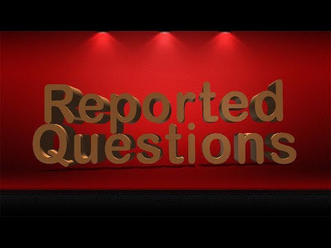 Everbest: Lesson 33 - Reported Questions (O'ZBEK tilida)