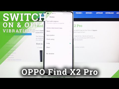How to Change Vibration Pattern in OPPO Find X2 Pro – Customize Vibration Settings