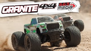 Arrma Granite Mega 665 1:10 4WD RTR modrá