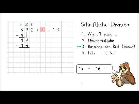 Einführung schriftliche Division - Teil 1