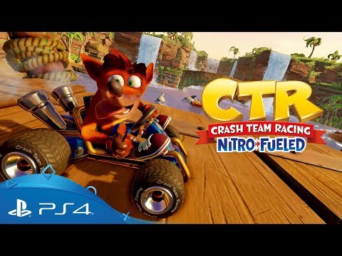 Видеоигра Crash Team Racing Nitro-Fueled PS4 - Видео
