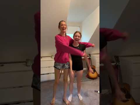 How tall Avery next to someone 5’3 #tallfamily #tall