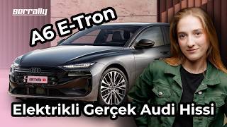 Elektrikli Gerçek Audi | A6 Sportback e-tron | Serrally