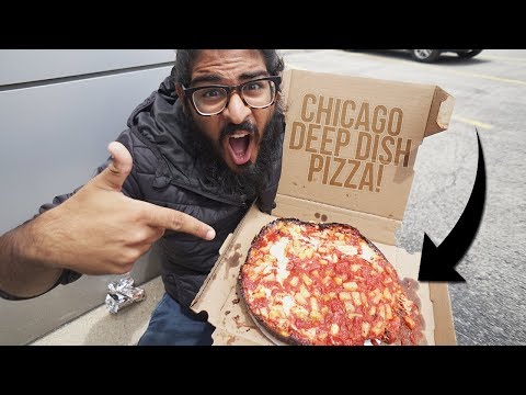 CHICAGO'S BEST DEEP DISH PIZZA! - Trying Chicago's best Deep Dish Pizzas