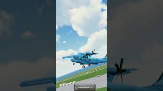 Turboprop flight simulator Plane Takeoff #turbopropfs #turbopropflightsimulator #turboprop #shorts