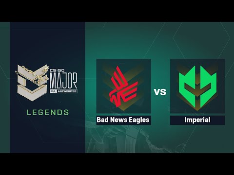 Bad News Eagles vs Imperial | Map 1 Inferno | PGL Major Antwerp 2022