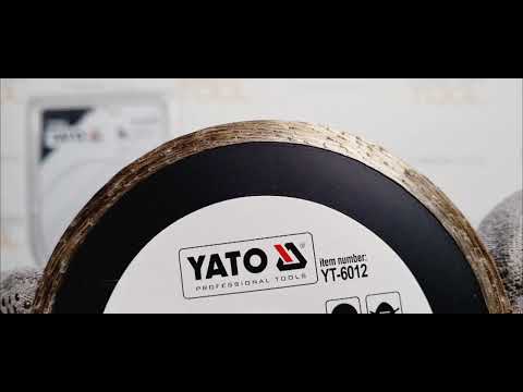 Диск алмазный для мокрого реза 115x2,1x5,3 мм YATO (YT-6012) Диск алмазный для мокрого реза 115x2,1x5,3 мм YATO (YT-6012)