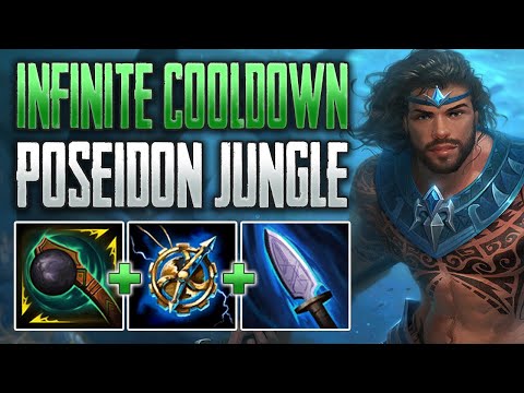 THE KRAKEN IS SMACKIN! Poseidon Jungle Gameplay (SMITE Conquest)