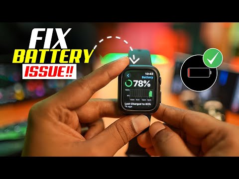 How to Solve Battery Draining Issues on Apple Watch | Fix Apple Watch Battery Drain Fast