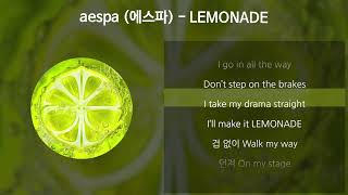 Download lagu aespa (에스파) - LEMONADE [가사/Lyrics] mp3