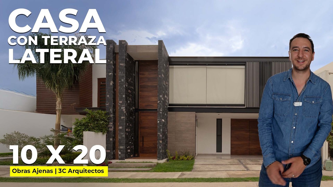 CASA MODERNA con TERRAZA LATERAL | Obras Ajenas | 3C Arquitectos