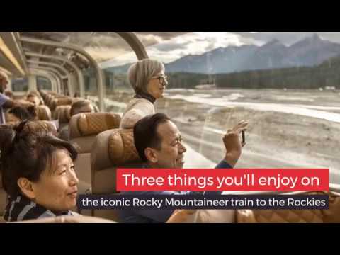 Rocky Mountaineer In The Canadian Rockies