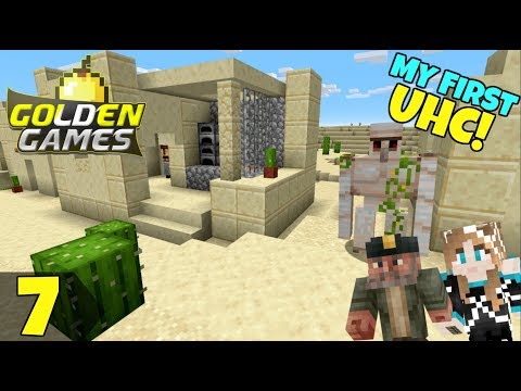 Staying On The Run! Golden Games UHC Ep7! Ultra Hardcore Minecraft