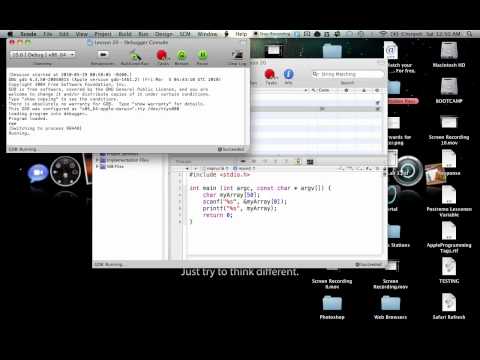 C Programming on the Mac L20 - Text Input