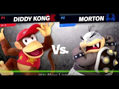 Clemson Smash Series 37 - LQ - KB2 (Diddy Kong) vs. Marvel3Magneto (Bowser Jr.) - HDR