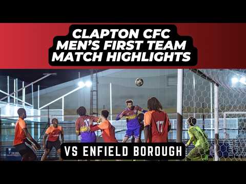 Enfield Borough vs Clapton CFC highlights - Eastern Counties League Division One South