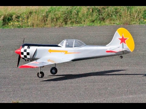 TWO RC YAKOVLEV YAK 50`S MEMORIAL DISPLAY - KEN BONES & CHRIS WILLIS AT RAF TIBENHAM FLY-IN - 2015