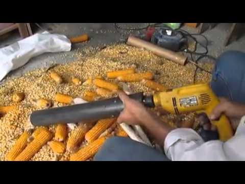 Kukorica morzsológép házilag TUTORIAL