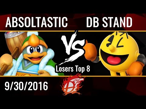 Absoltastic vs DB Stand - Losers Top 8 - USC 5 - Super Smash Bros. Wii U