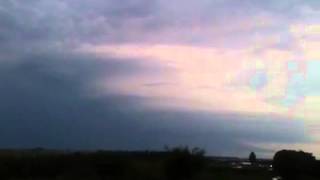 preview picture of video 'Tempestade com raios vista de Pirajuí SP'