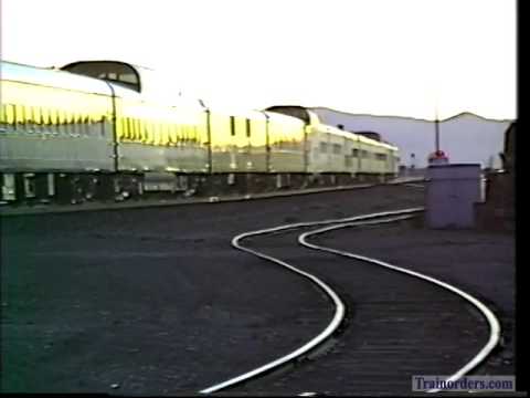 Steam Railroad Series 81 - UP 3985 Early Morning Action Winnemucca, NV 7-16-1992 Part 2