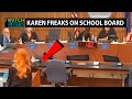 Karen Goes On Unhinged Rant To School Board